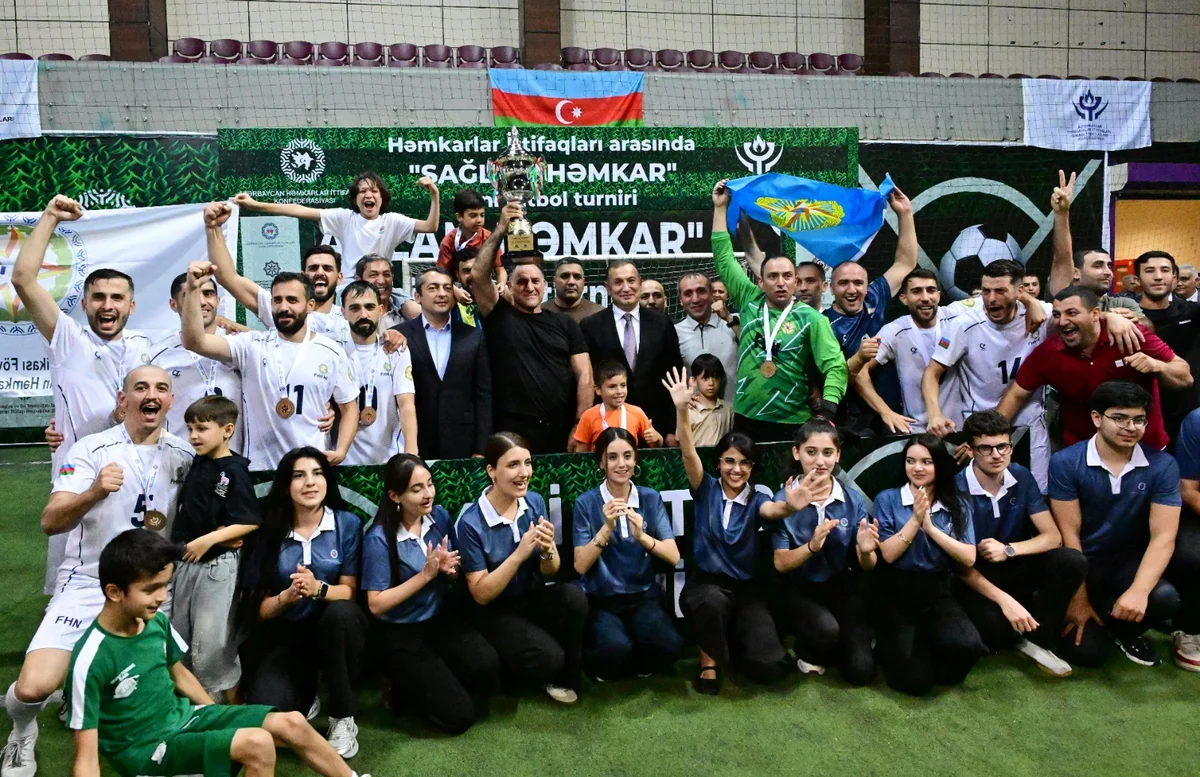"Sağlam həmkar" minifutbol turnirinin qalibi müəyyənləşdi