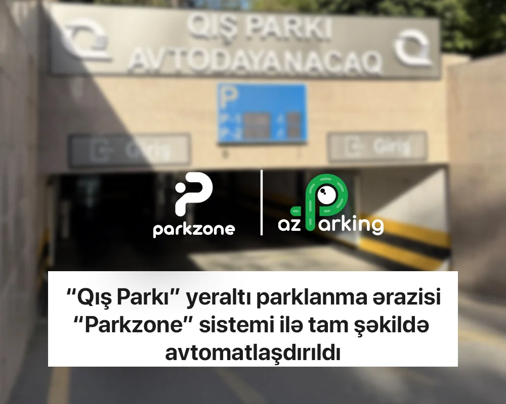 "Qış Parkı"nda yeni parklanma sistemi istifadəyə verildi