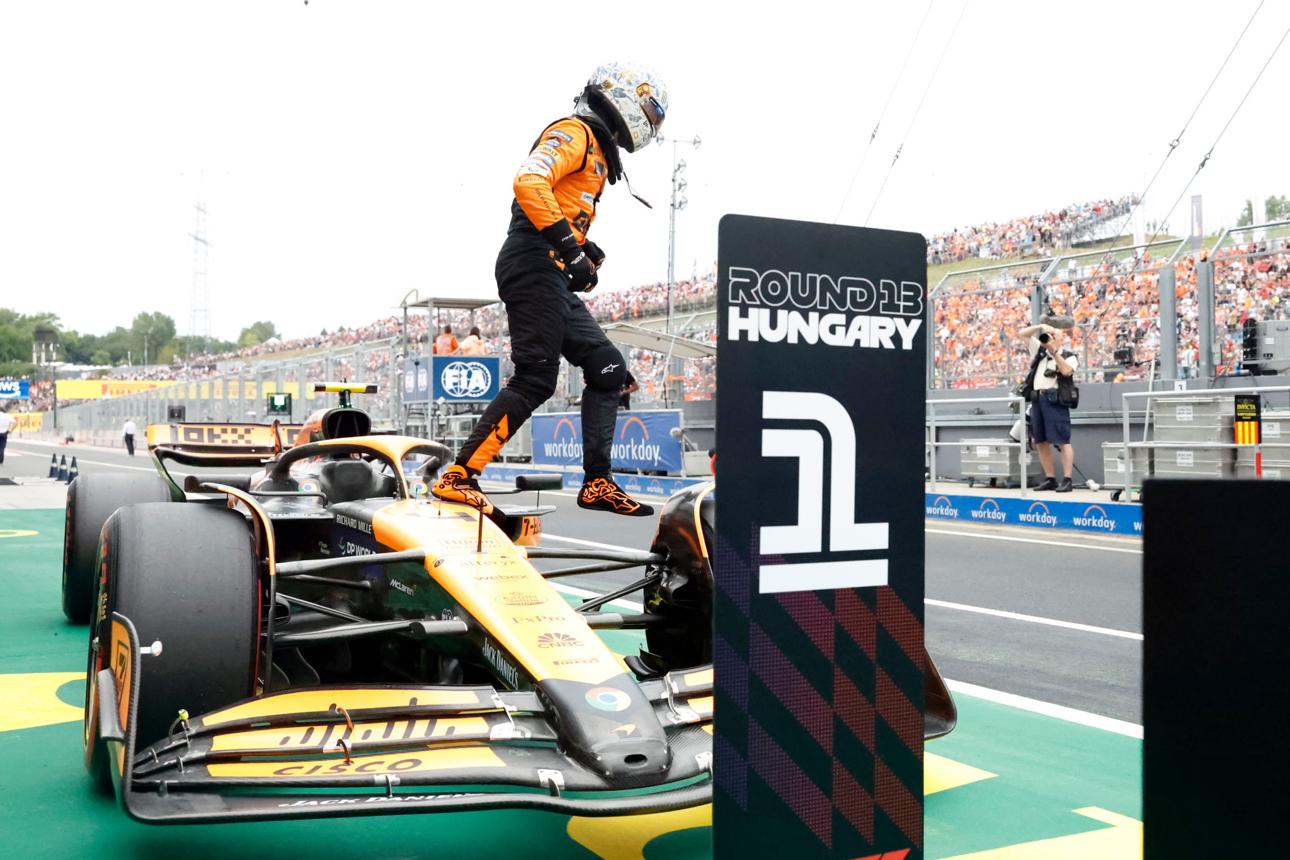 Lando Norris Macarıstan Qran-prisində poul qazandı