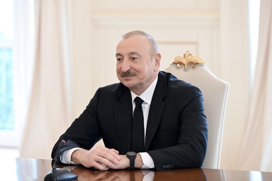 Prezident İlham Əliyev Maldiv Prezidentini təbrik etdi