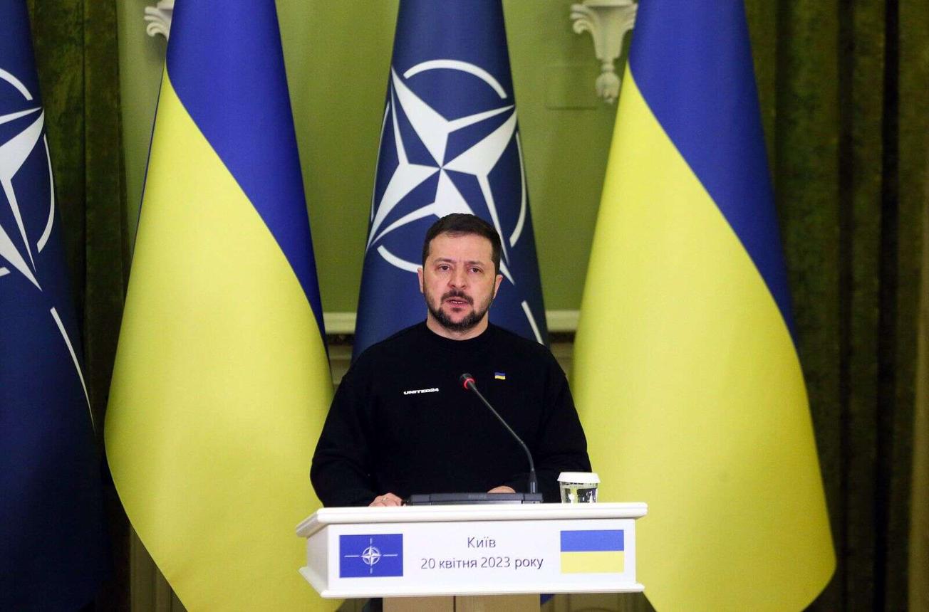 Zelenski Ukraynanın NATO-ya qəbul prosesi ilə bağlı açıqlama verdi