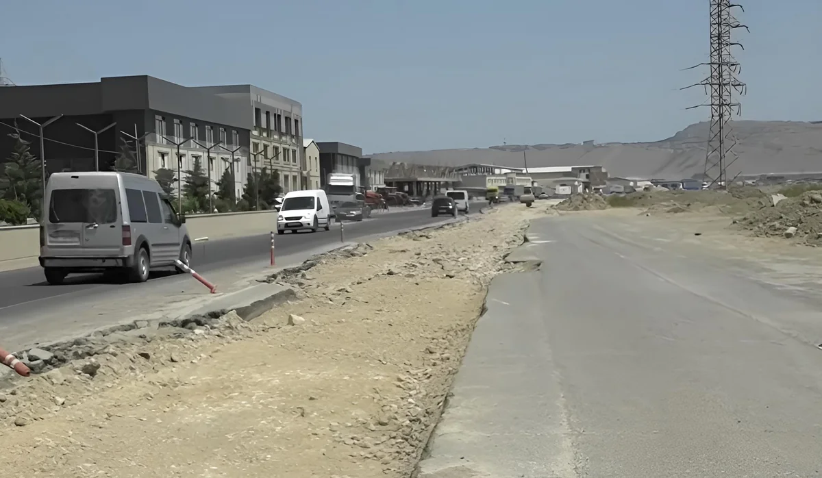 Lökbatanda aylar əvvəl qazılan yol hələ də bərpa olunmayıb – Sakinlər narazıdır