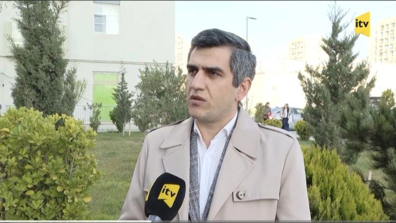 Ağdaşda İTV-nin çəkiliş qrupuna hücum edildi